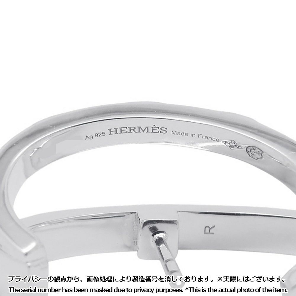 エルメス ピアス クルー・ドゥ・H ピアス SV925シルバー HERMES ジュエリー