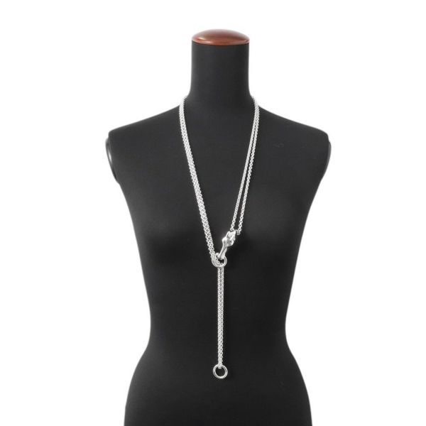 エルメス ネックレス ギャロップ SV925シルバー HERMES チョーカー ジュエリー