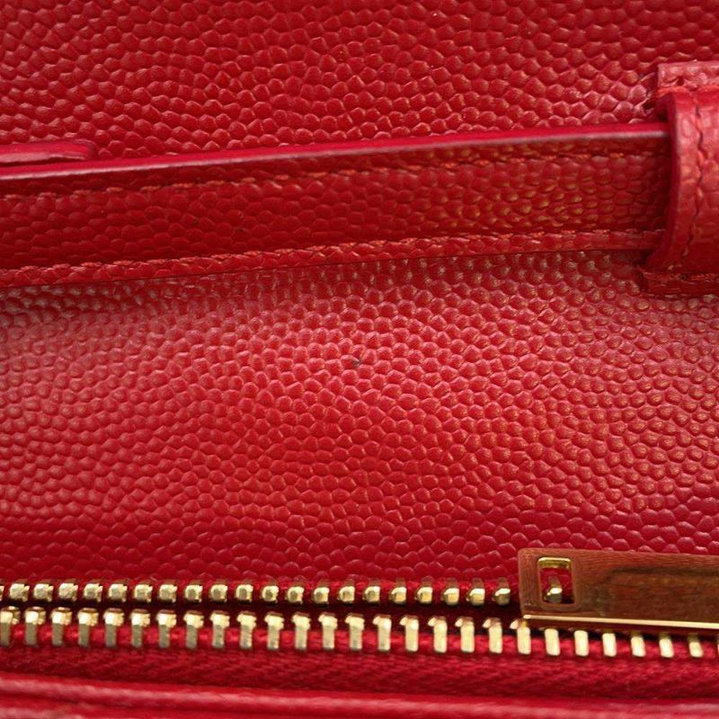 サンローランパリ チェーンウォレット モノグラム レザー 377828 SAINT LAURENT PARIS 財布 YSL