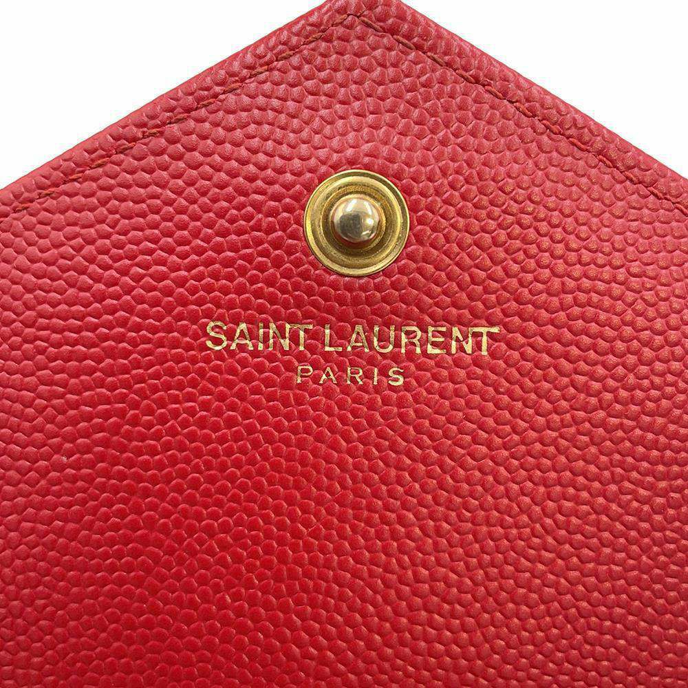 サンローランパリ チェーンウォレット モノグラム レザー 377828 SAINT LAURENT PARIS 財布 YSL