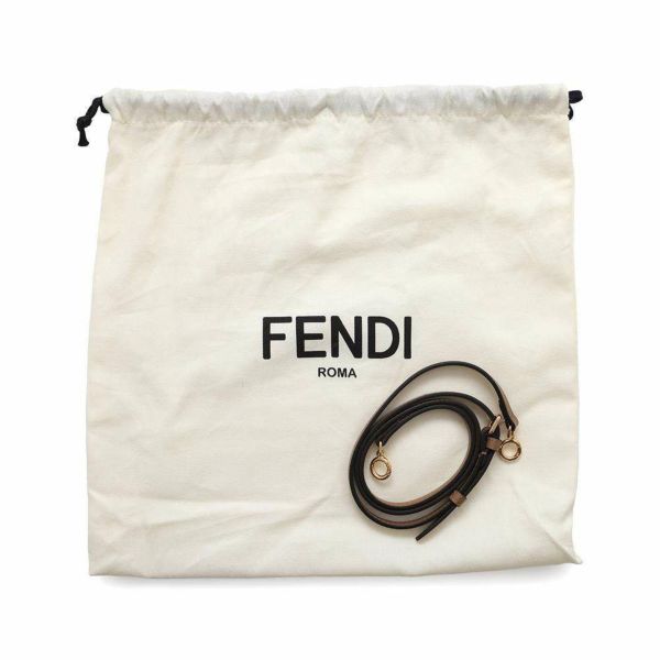 フェンディ クラッチバッグ ファースト スモール レザー パイソン 8BP129 FENDI 2way