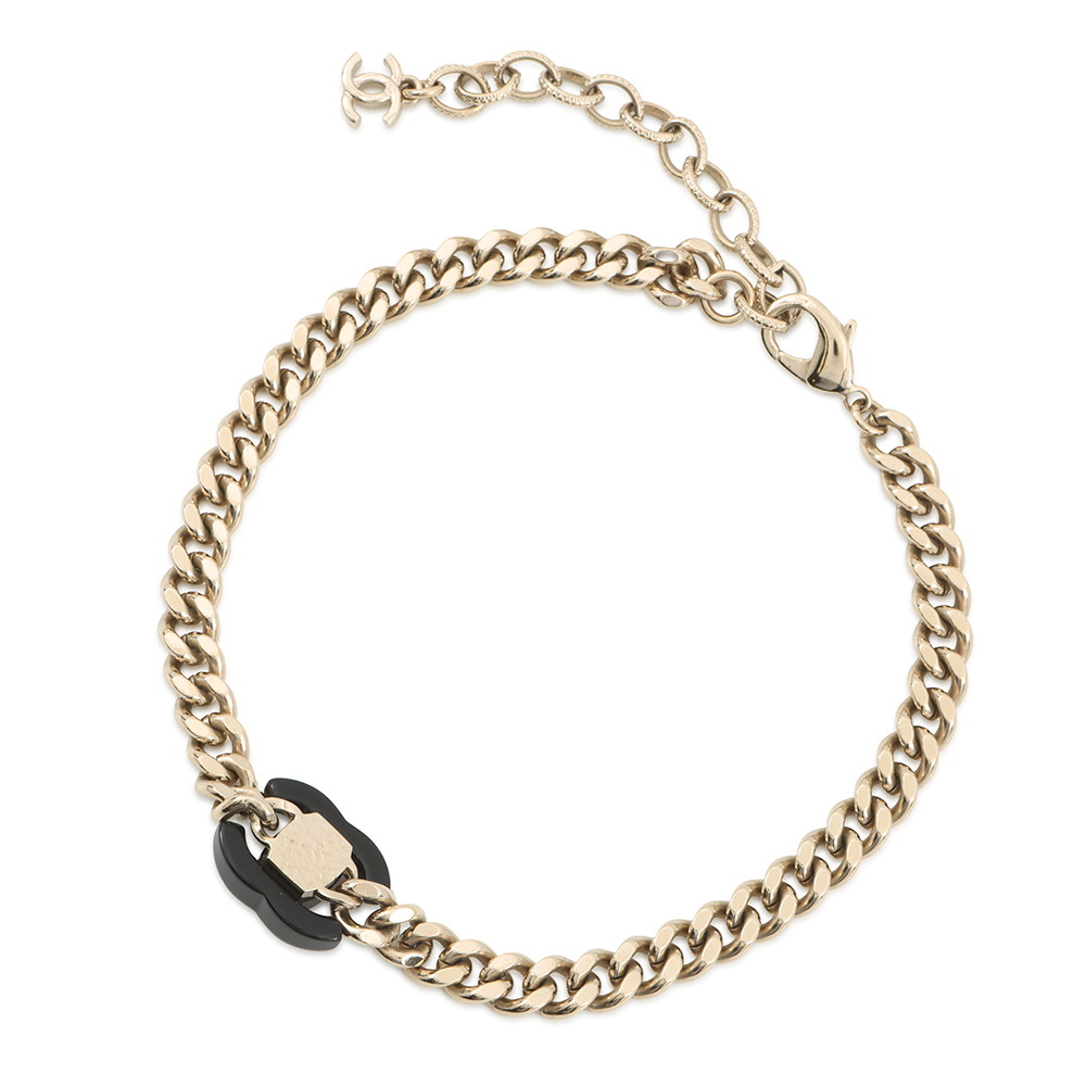 シャネル ネックレス ココマーク ロック チョーカー フェイクパール ラインストーン D22 C CHANEL アクセサリー
