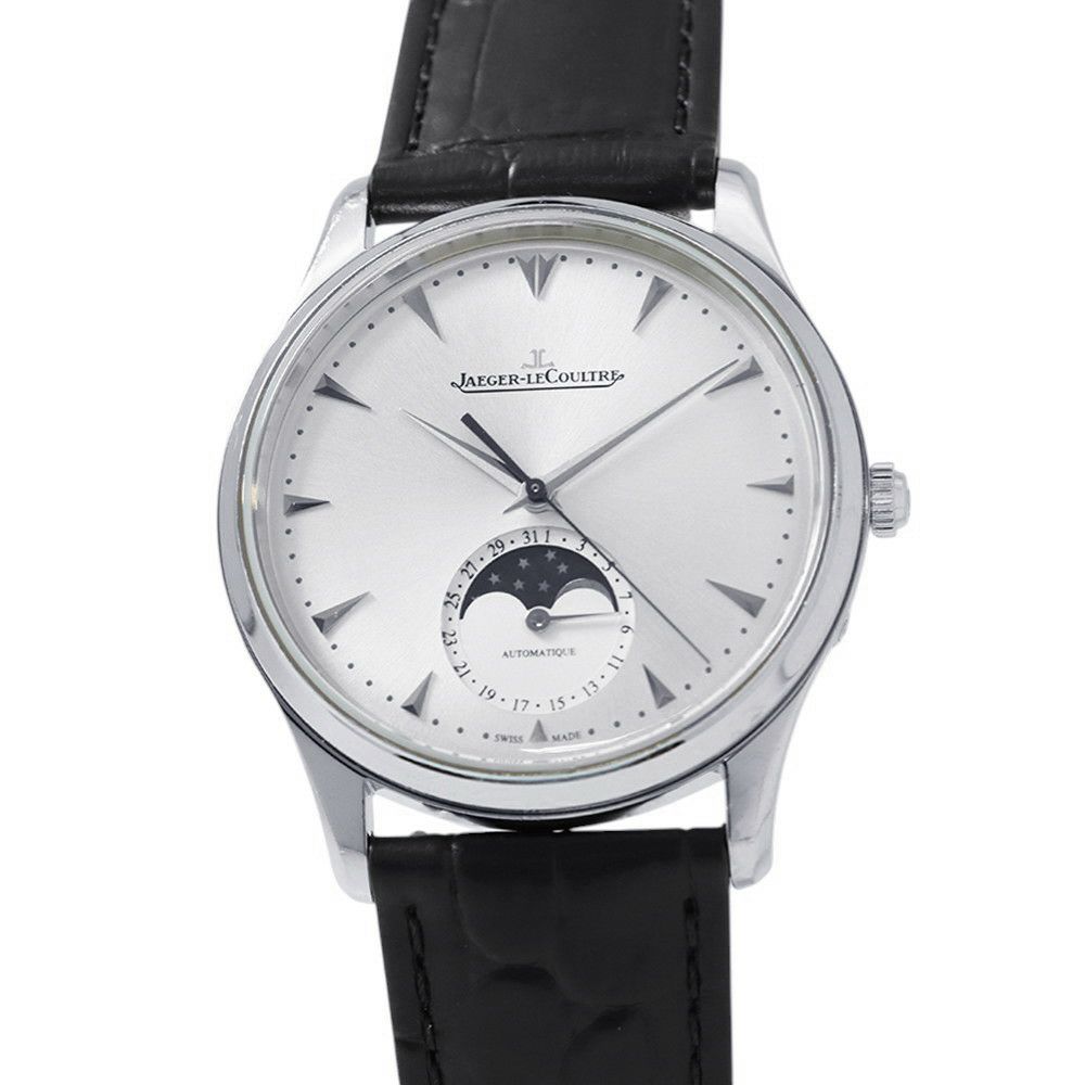 ジャガールクルト マスターウルトラスリム ムーンフェイズ 176.8.64.S JAEGER-LECOULTRE シルバー文字盤