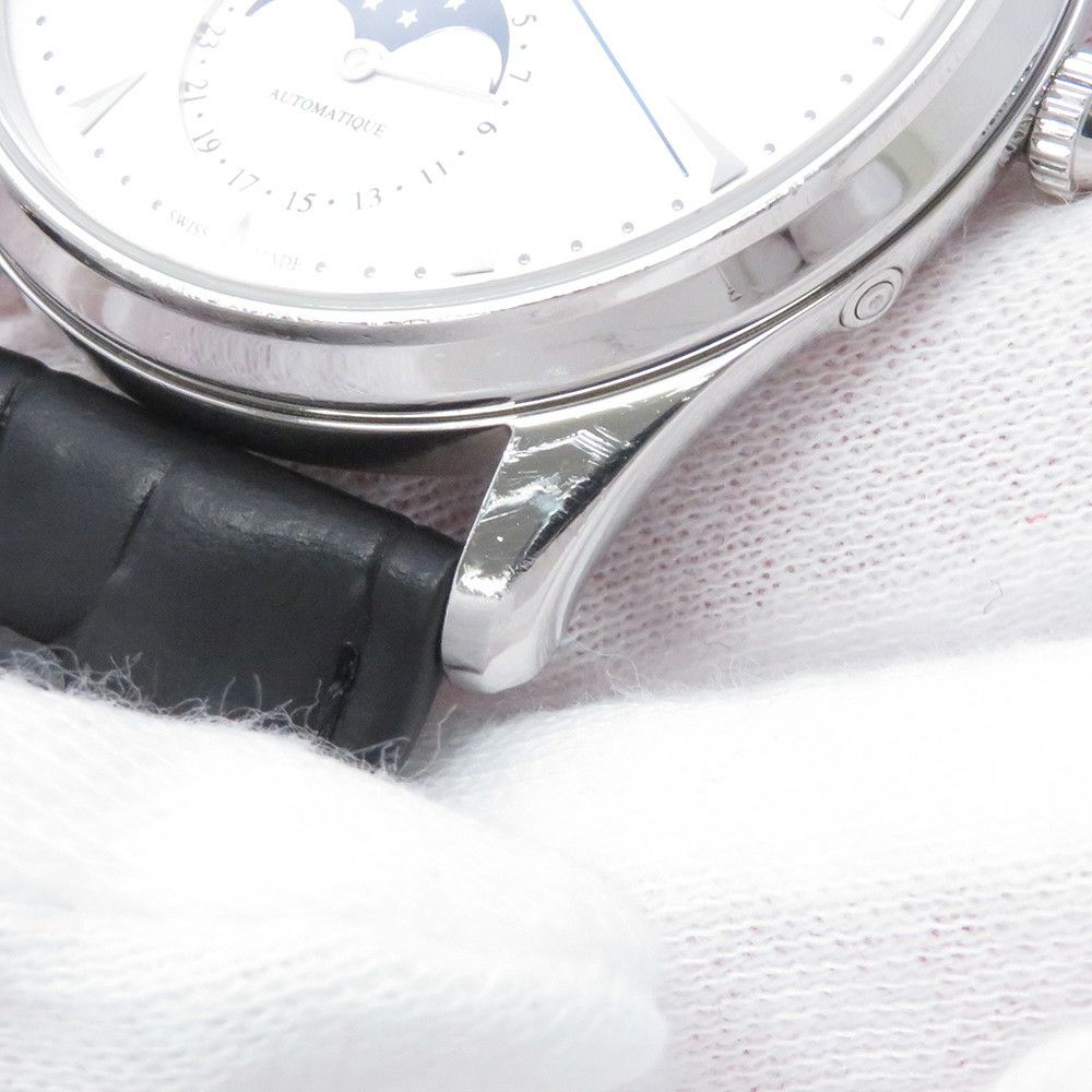 ジャガールクルト マスターウルトラスリム ムーンフェイズ 176.8.64.S JAEGER-LECOULTRE シルバー文字盤
