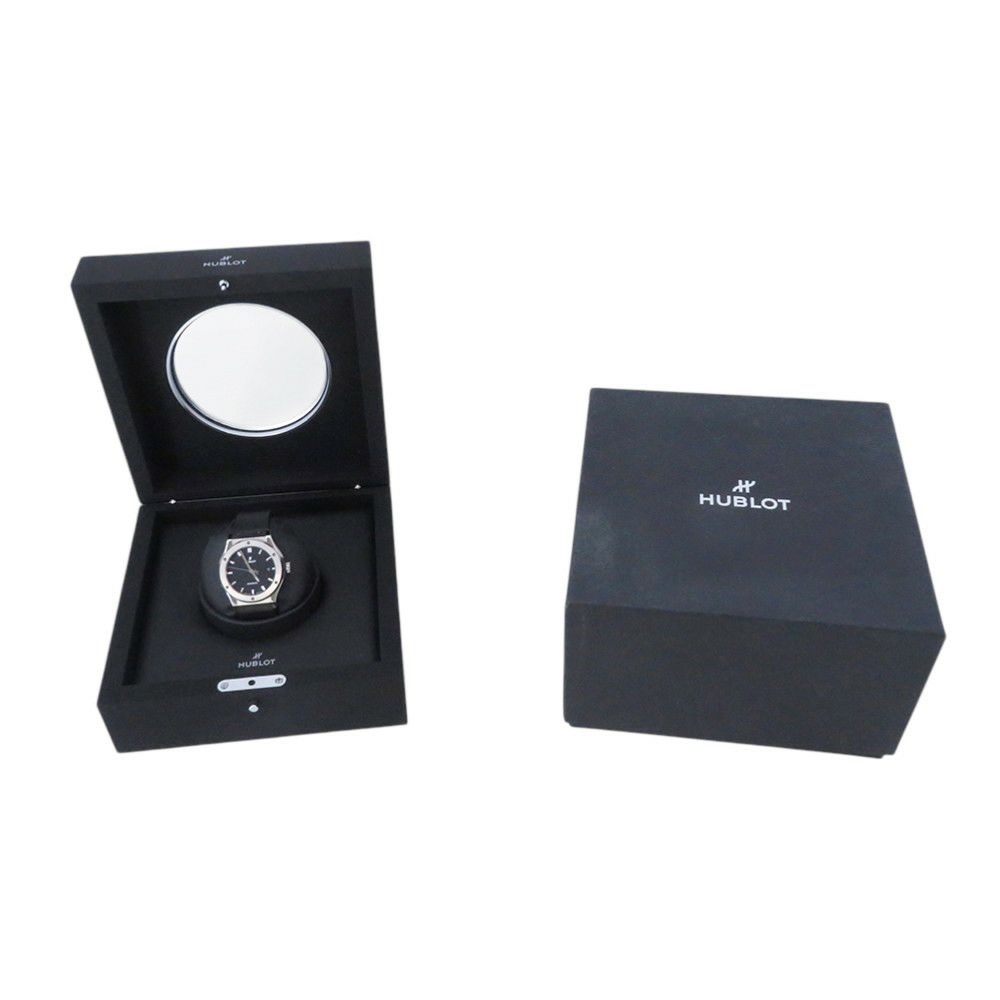 ウブロ クラシック フュージョン チタニウム 542.NX.1171.RX HUBLOT 腕時計 ウォッチ 黒文字盤