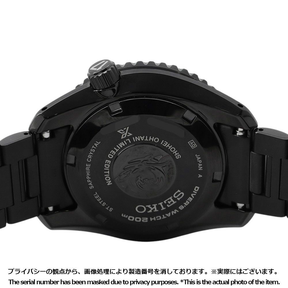 セイコー プロスペックス メカニカルダイバーズ 1968 ヘリテージ GMT 大谷翔平 2025限定モデル 国内限定1700本 黒文字盤
