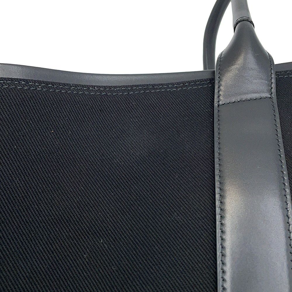 サンローランパリ トートバッグ リヴゴーシュ キャンバス 780096 SAINT LAURENT PARIS 黒