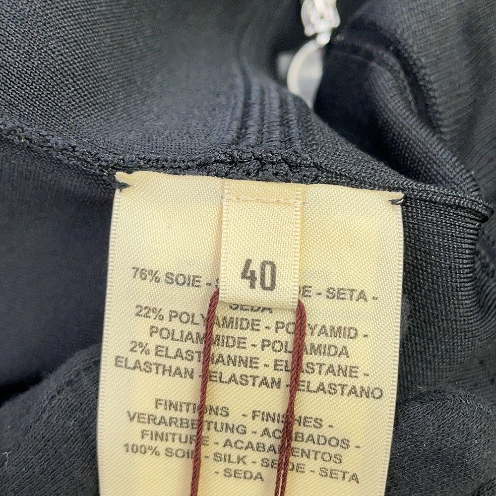 エルメス ジャケット ジップアップ・ジャケット レディースサイズ40 HERMES アウター 黒