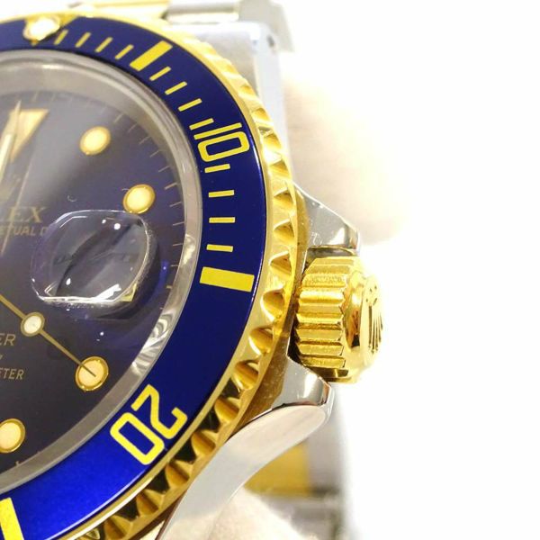 ロレックス サブマリーナ デイト R番 16803 ROLEX 腕時計 ブルー文字盤