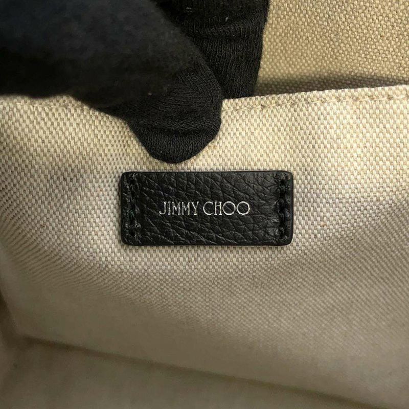 ジミーチュウ ハンドバッグ ペガシ トート スタースタッズ レザー JIMMY CHOO 2wayバッグ 黒