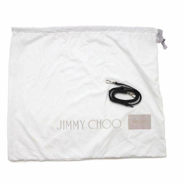 ジミーチュウ ハンドバッグ ペガシ トート スタースタッズ レザー JIMMY CHOO 2wayバッグ 黒
