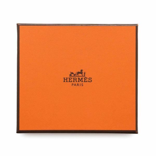 エルメス コインケース バスティア ブラック エプソン W刻印 HERMES 財布 黒