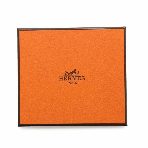 エルメス コインケース バスティア エトゥープ シェブルミゾル W刻印 HERMES 財布 シェーブル