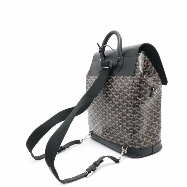 ゴヤール リュックサック アルパン バックパックMM PVC/レザー ALPIN2MMLTY01CL01P GOYARD 2way 黒