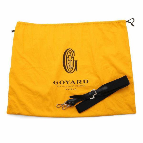 ゴヤール リュックサック アルパン バックパックMM PVC/レザー ALPIN2MMLTY01CL01P GOYARD 2way 黒