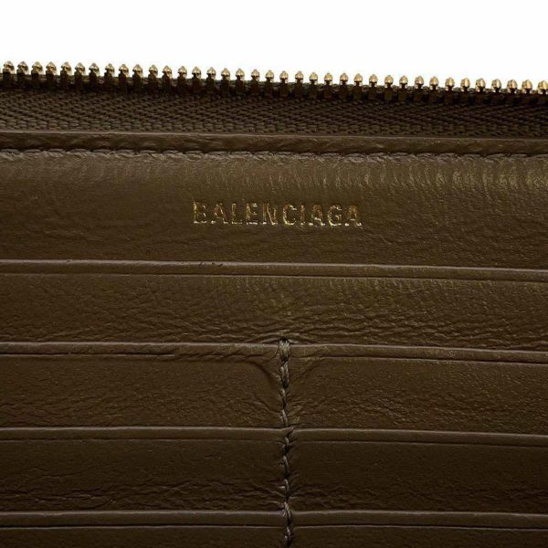バレンシアガ 長財布 キャッシュ コンチネンタル ウォレット ブラック 594317 BALENCIAGA 財布 ロゴ 黒