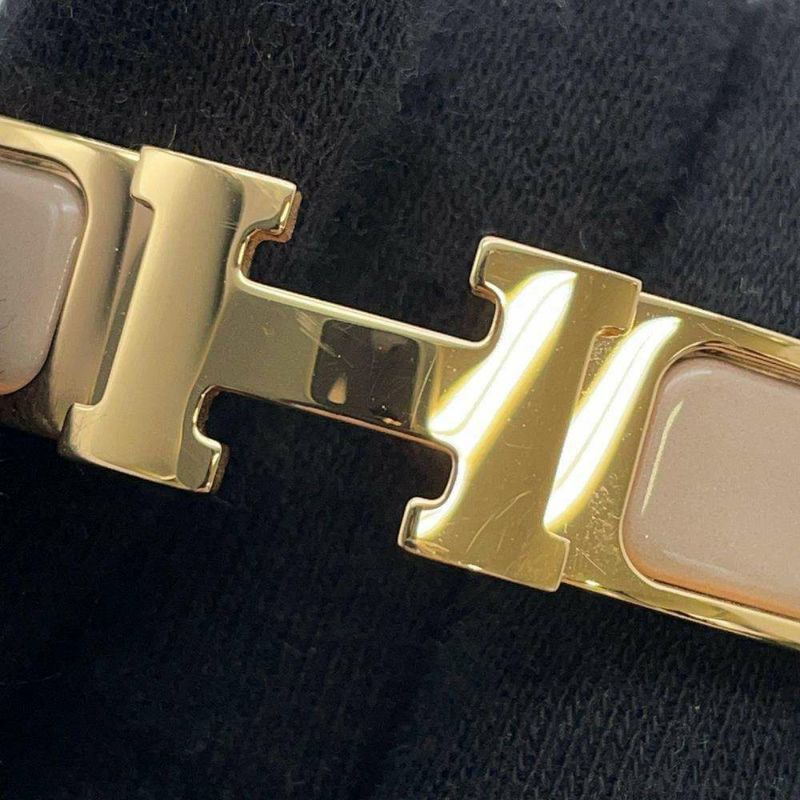 エルメス ブレスレット クリックH クリッククラックPM グラッセ/ピンクゴールド金具 HERMES