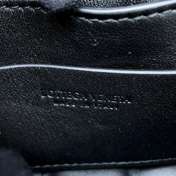 ボッテガヴェネタ ショルダーバッグ イントレチャート キャンディ パデッド カセット ラムスキン 716648 黒