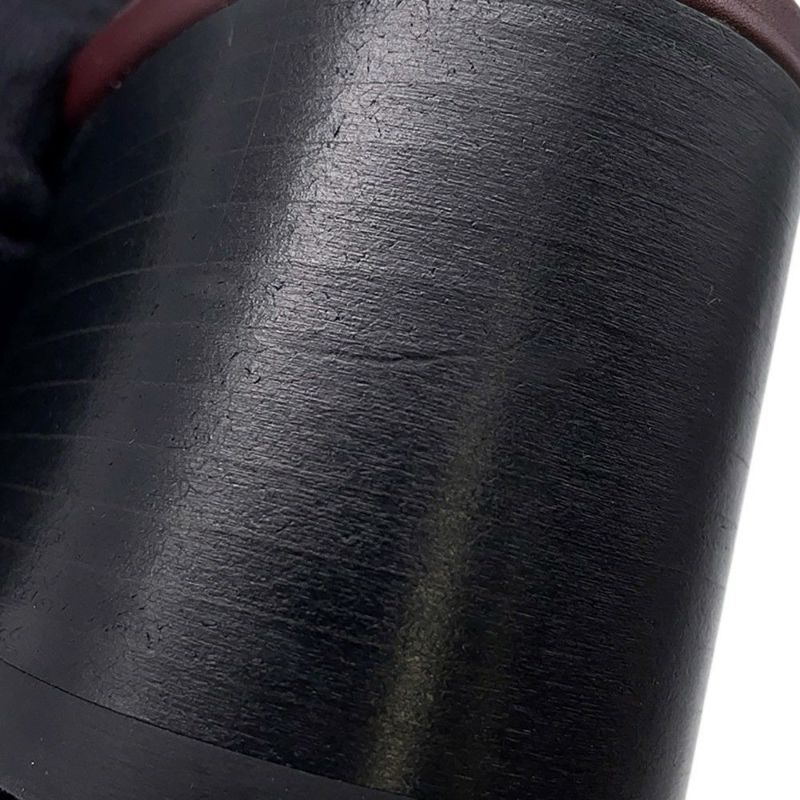 エルメス サンダル エルベ60 ボルドー/シルバー金具 ボックスカーフ レディースサイズ38 HERMES 靴