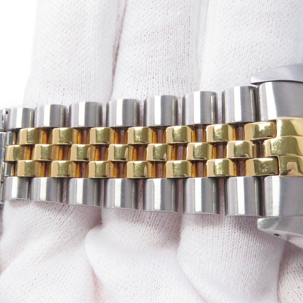 ロレックス デイトジャスト L番 SS/K18YG 16233 ROLEX 腕時計 シャンパン文字盤