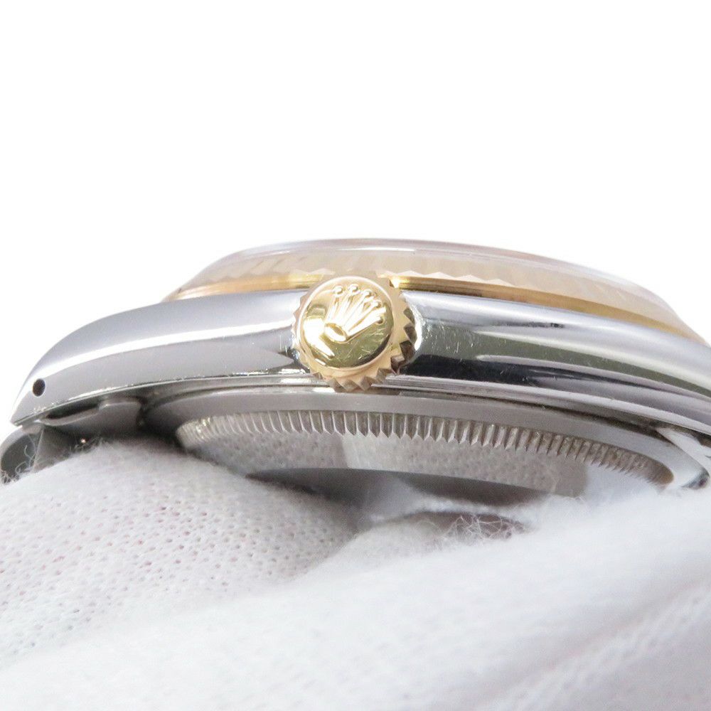 ロレックス デイトジャスト L番 SS/K18YG 16233 ROLEX 腕時計 シャンパン文字盤