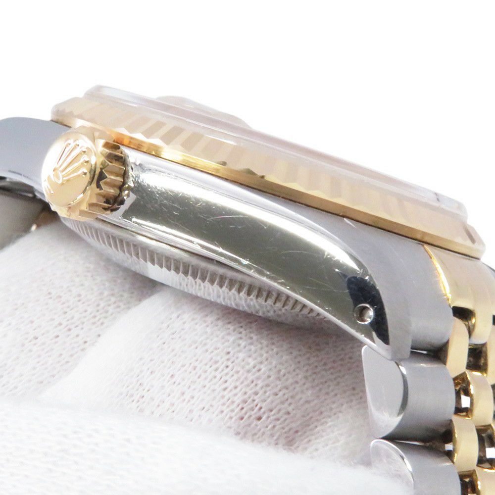 ロレックス デイトジャスト L番 SS/K18YG 16233 ROLEX 腕時計 シャンパン文字盤