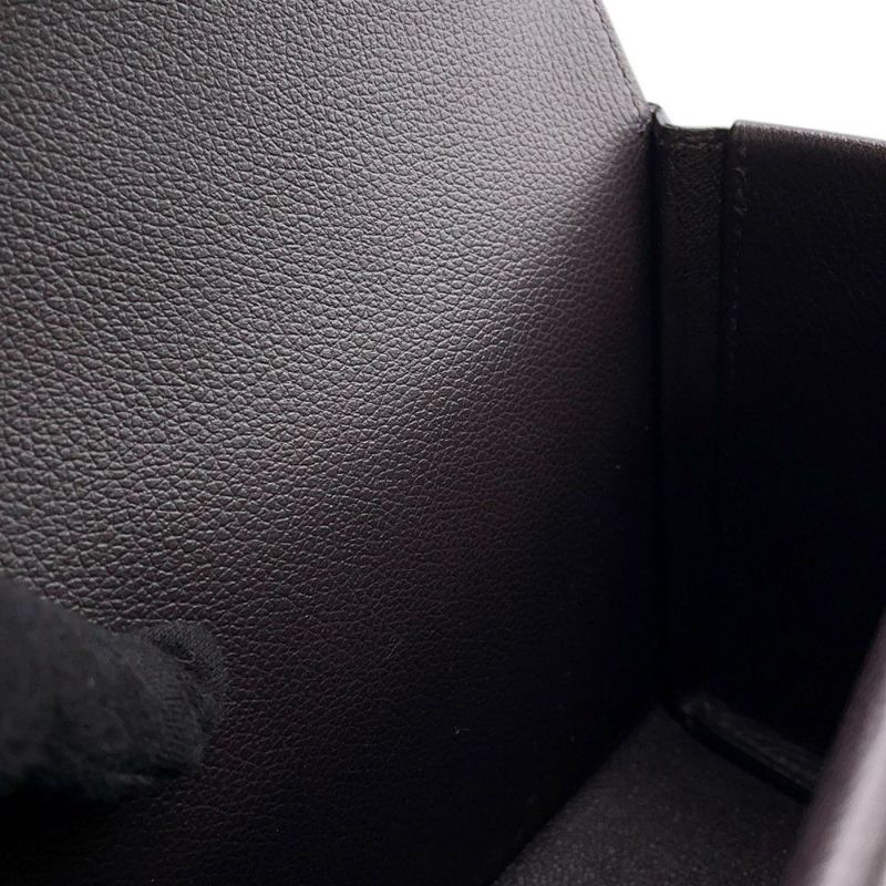 エルメス ハンドバッグ ニュードラッグII プルノワール/ゴールド金具 エバーカラー W刻印