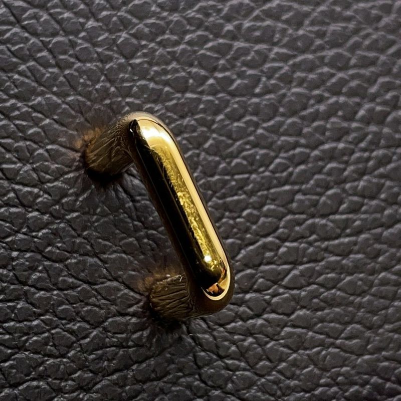 エルメス ハンドバッグ ニュードラッグII プルノワール/ゴールド金具 エバーカラー W刻印