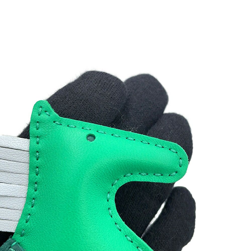 エルメス バッグチャーム ロデオPM ミント/マラカイト/ブルーブリュム ラムスキン U刻印 HERMES