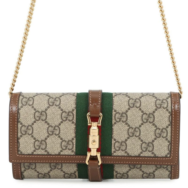 グッチ チェーンウォレット GGスプリーム ジャッキー1961 652681 GUCCI 財布