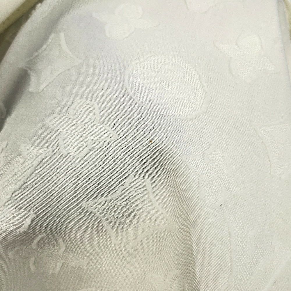 ルイヴィトン 半袖シャツ モモノグラム ドルマン袖 コットン レディースサイズ36 LOUIS VUITTON トップス 白