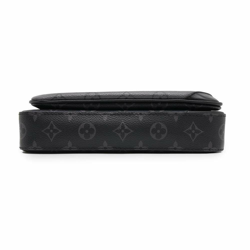 ルイヴィトン ショルダーバッグ モノグラム・エクリプス リバース トリオ・メッセンジャー M69443 LOUIS VUITTON 黒 ブラック