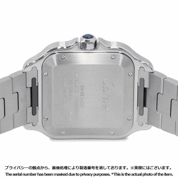 カルティエ サントス ドゥ カルティエ LM WSSA0071 Cartier 腕時計 ブルー文字盤