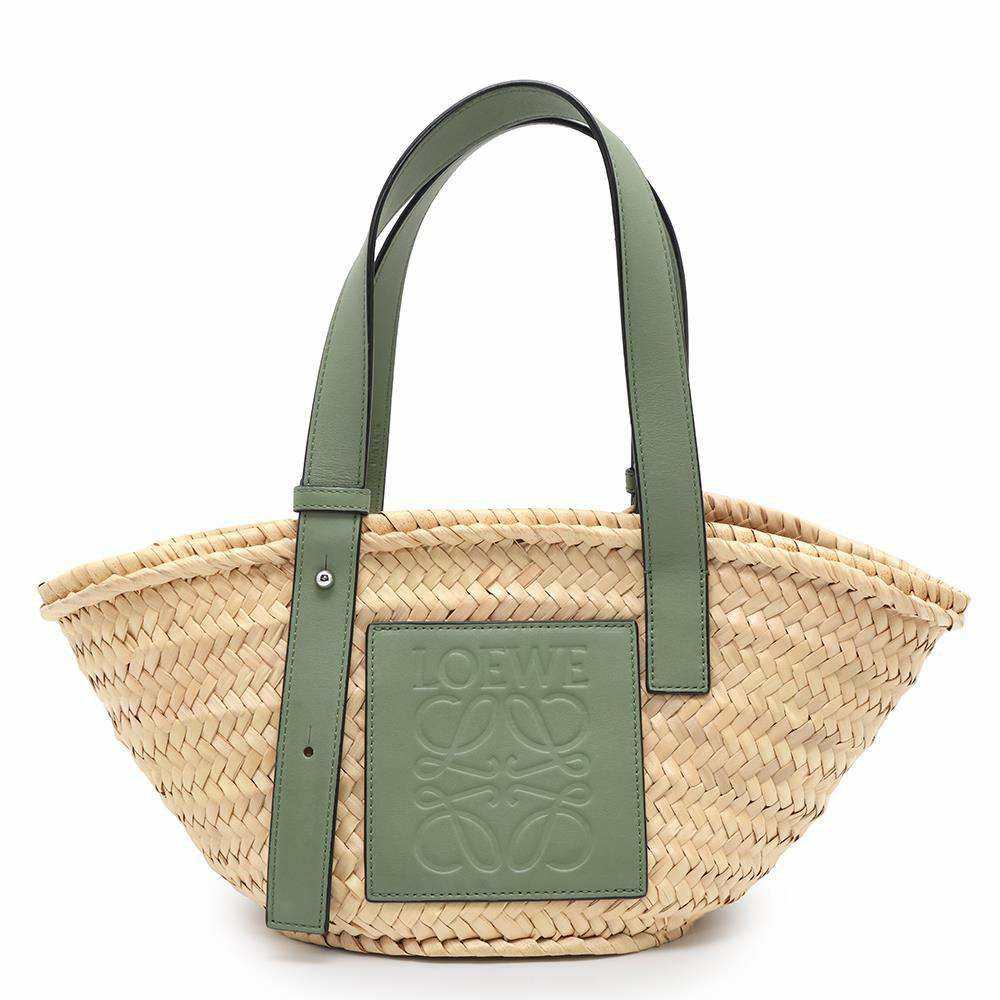 保存袋付き☆ロエベ かごバッグ sサイズ スモール イエロー loewe