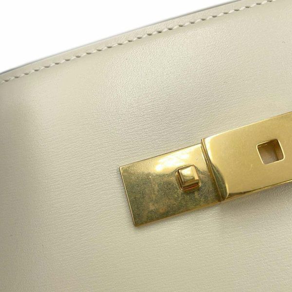 サンローランパリ ショルダーバッグ マンハッタン スモール カーフレザー 675626 SAINT LAURENT PARIS 白 ホワイト