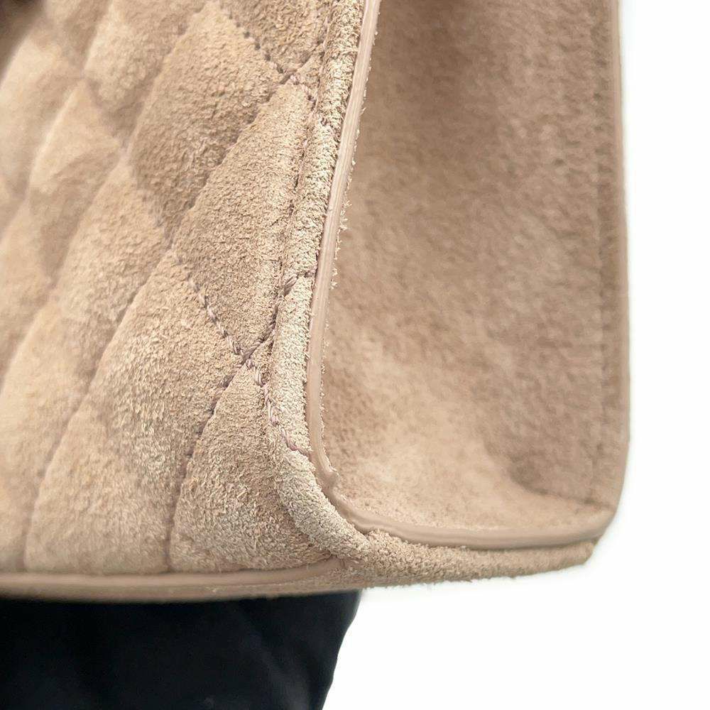 サンローランパリ チェーンショルダーバッグ エンヴェロップ ミディアム スエード 600185 SAINT LAURENT PARIS