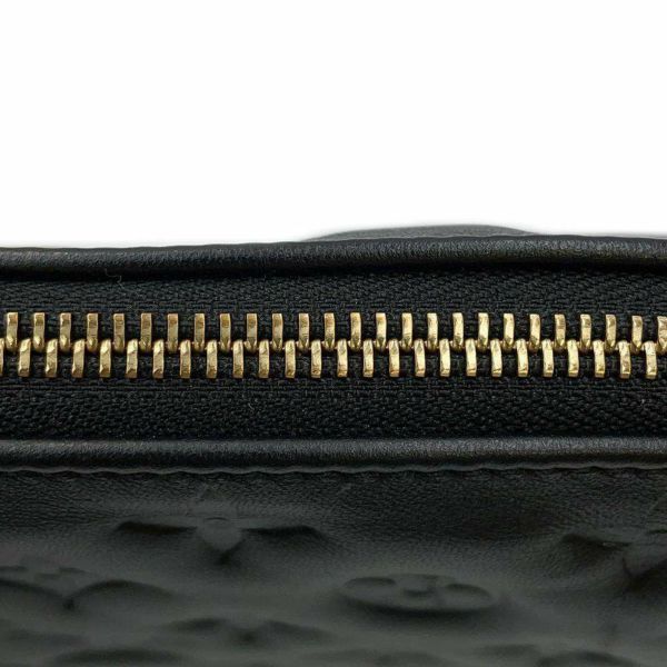 ルイヴィトン ショルダーバッグ モノグラム/ラムスキン クッサンPM M57790 LOUIS VUITTON 3way クラッチ ブラック 黒