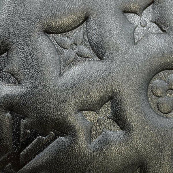 ルイヴィトン ショルダーバッグ モノグラム/ラムスキン クッサンPM M57790 LOUIS VUITTON 3way クラッチ ブラック 黒