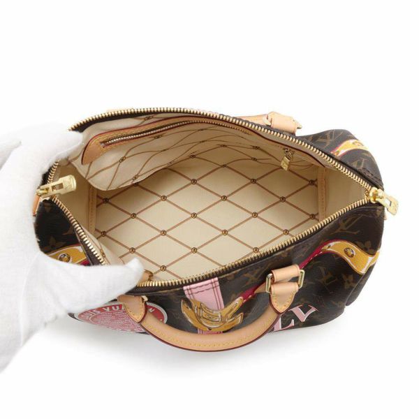 ルイヴィトン ハンドバッグ モノグラム/サマートランク・コレクション スピーディ・バンドリエール30 M41386 LOUIS VUITTON 2way