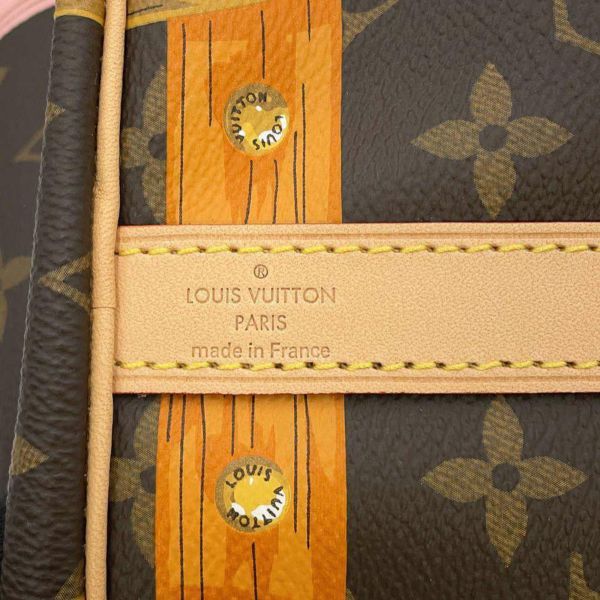 ルイヴィトン ハンドバッグ モノグラム/サマートランク・コレクション スピーディ・バンドリエール30 M41386 LOUIS VUITTON 2way