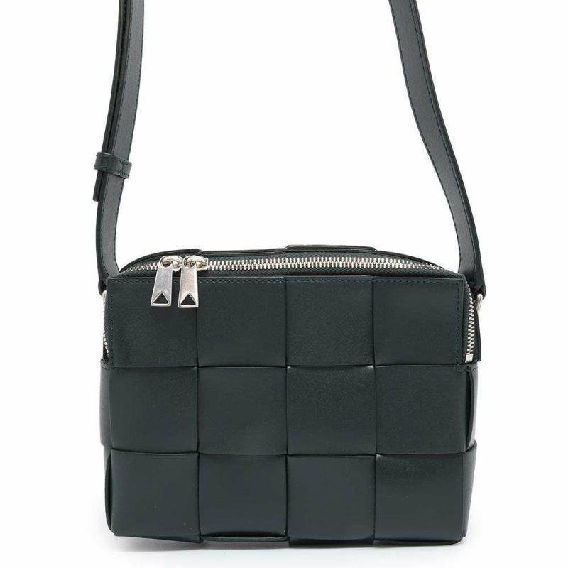 ボッテガヴェネタ ショルダーバッグ カセット カメラバッグ カーフレザー 730027 BOTTEGA VENETA