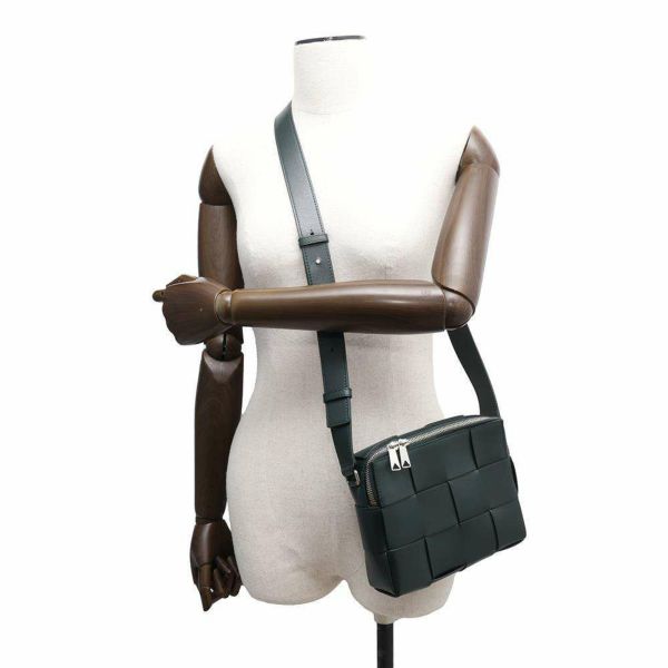 ボッテガヴェネタ ショルダーバッグ カセット カメラバッグ カーフレザー 730027 BOTTEGA VENETA
