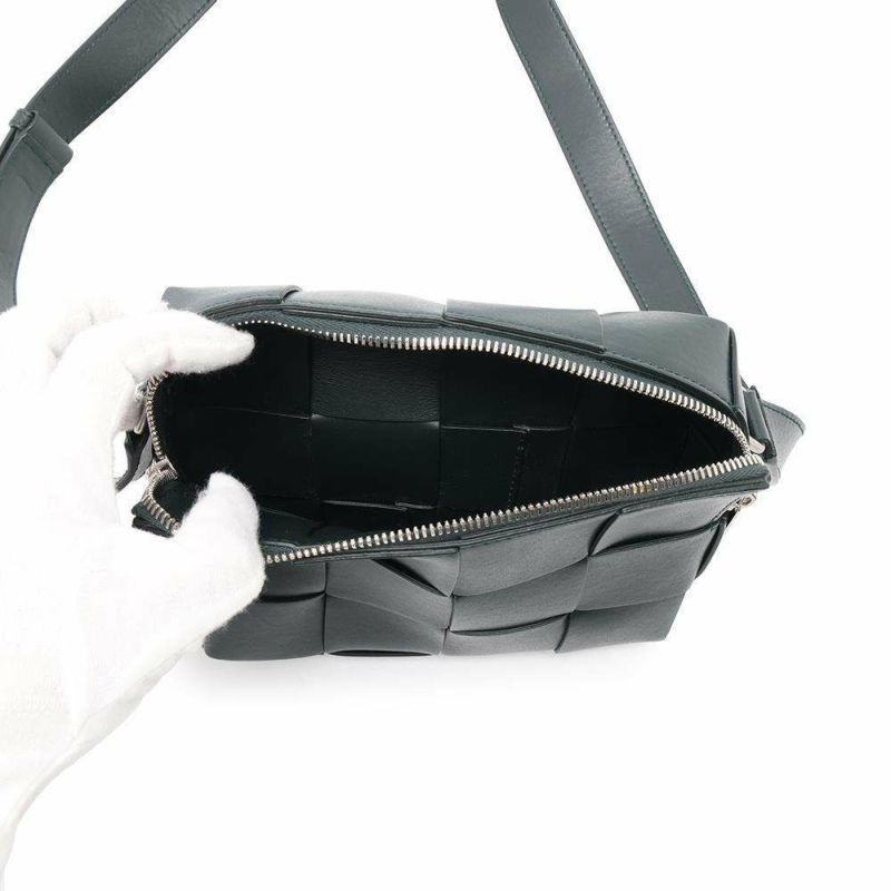 ボッテガヴェネタ ショルダーバッグ カセット カメラバッグ カーフレザー 730027 BOTTEGA VENETA