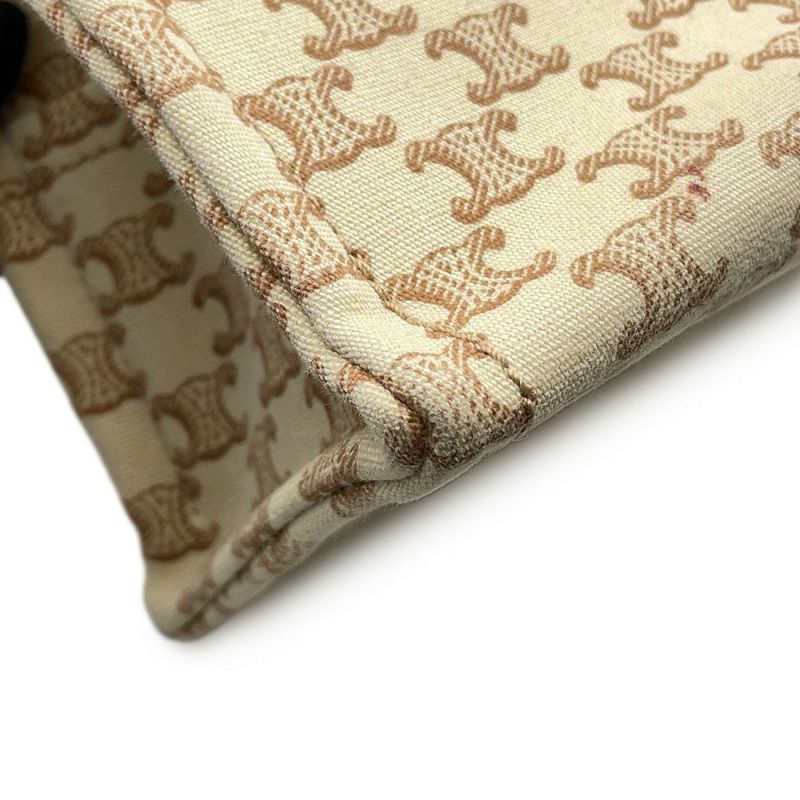 セリーヌ ハンドバッグ トリオンフ カバ タイス スモール キャンバス 199162FRF CELINE 2wayショルダーバッグ