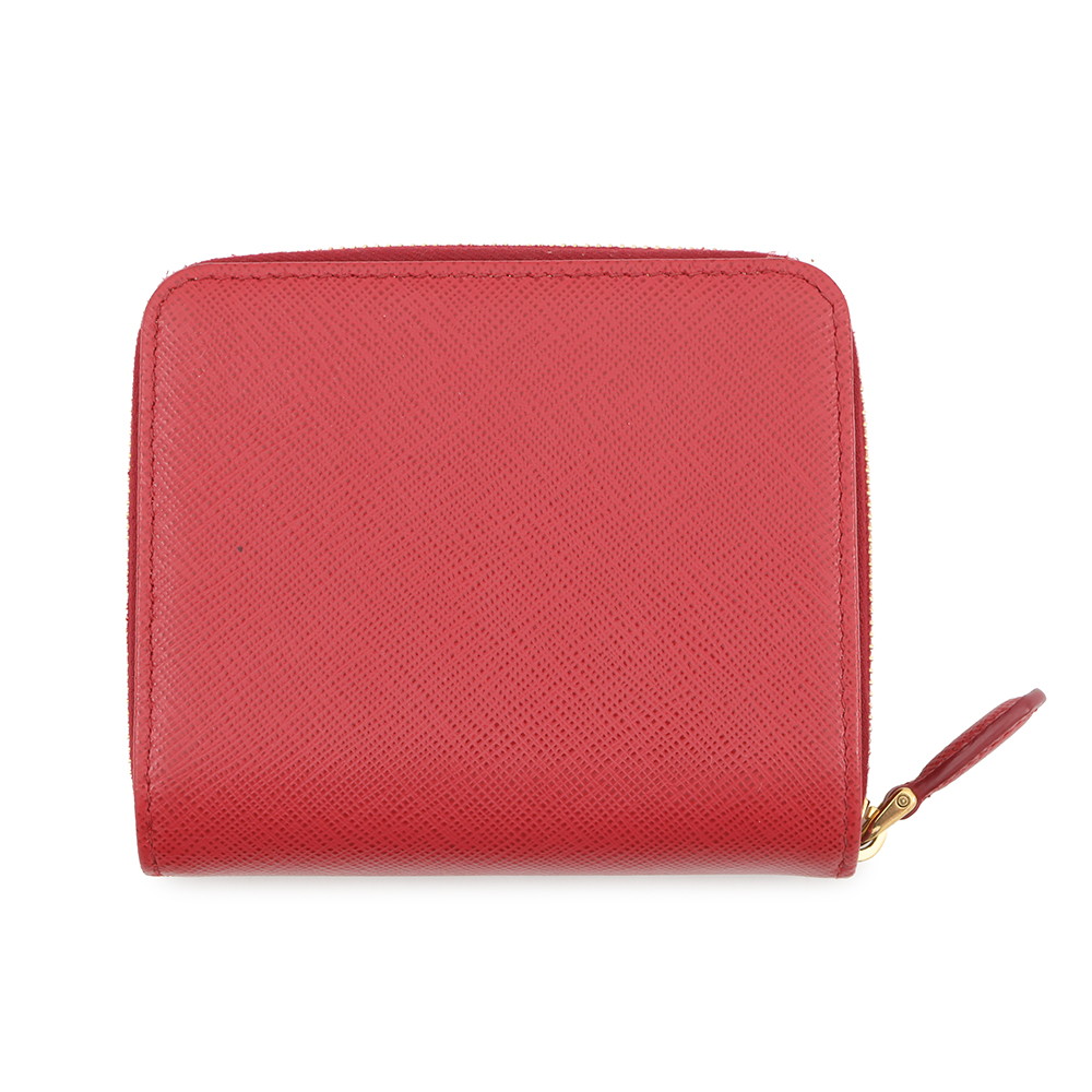 プラダ 二つ折り財布 コンパクトウォレット レザー PRADA