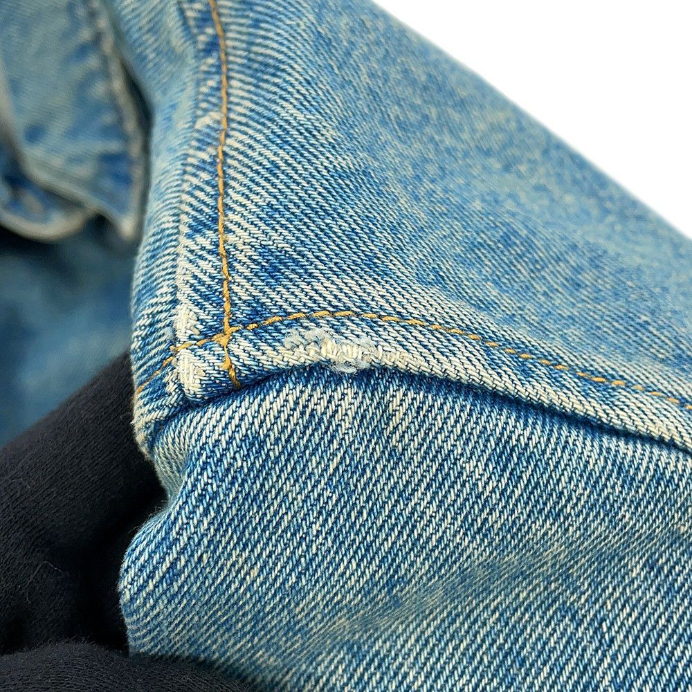 プラダ シャツ オーバーサイズ ダメージ加工 オーガニックデニム シャツ レディースサイズ36 GFC036 PRADA トップス