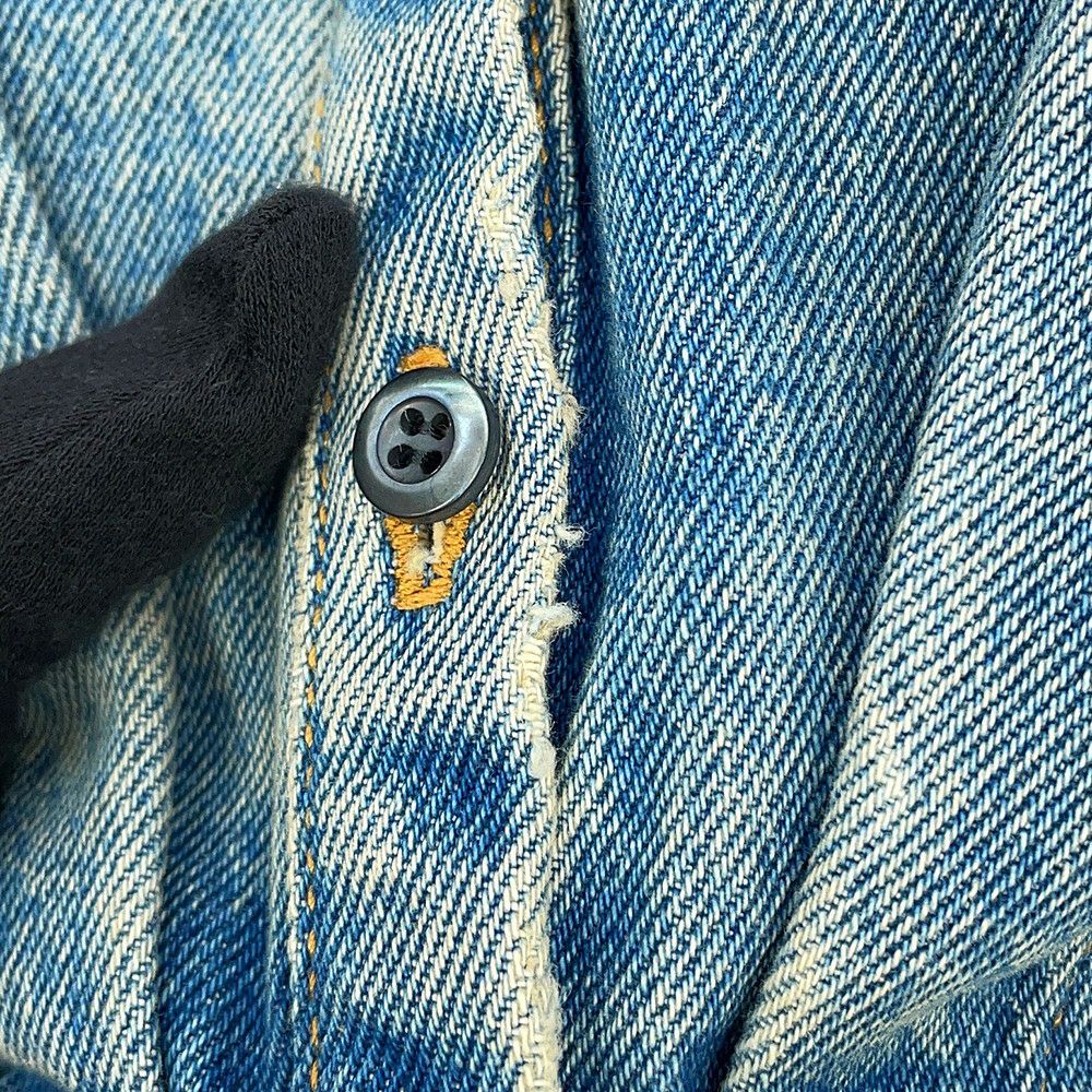 プラダ シャツ オーバーサイズ ダメージ加工 オーガニックデニム シャツ レディースサイズ36 GFC036 PRADA トップス