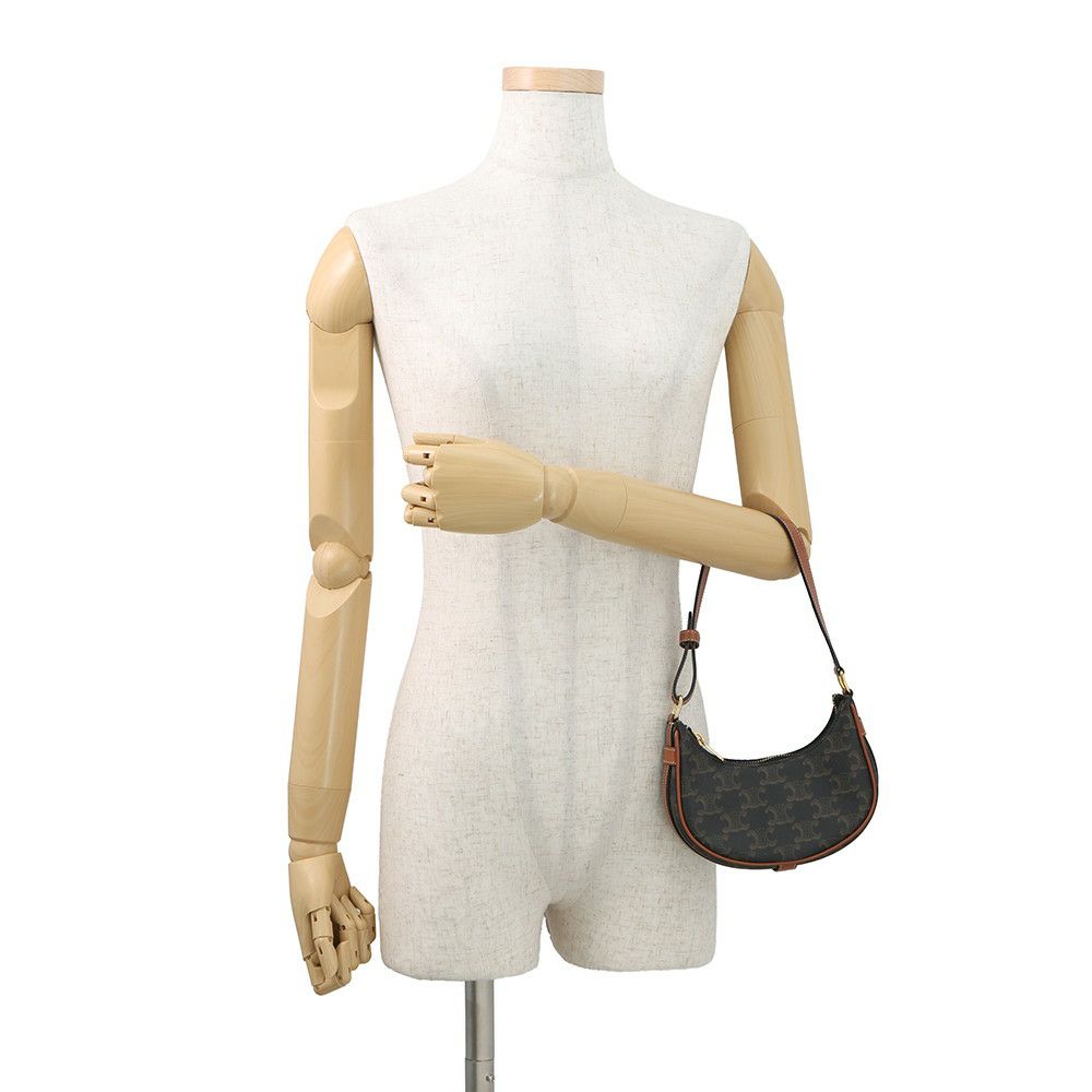 セリーヌ ハンドバッグ トリオンフ アヴァ ミニ PVC/レザー 10I602DS1 CELINE ショルダーバッグ