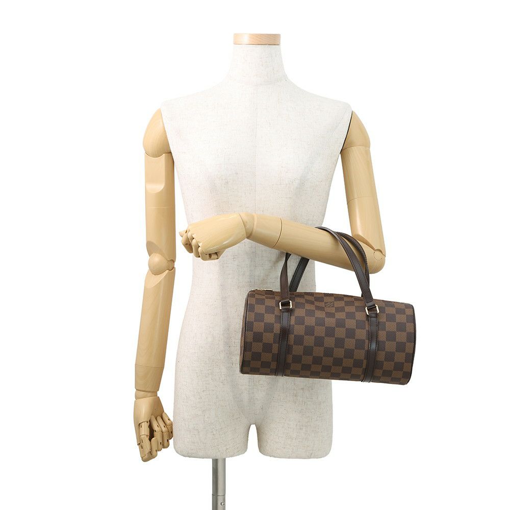 ルイヴィトン ハンドバッグ ダミエ・エベヌ パピヨン PM N51304 LOUIS VUITTON ヴィトン バッグ