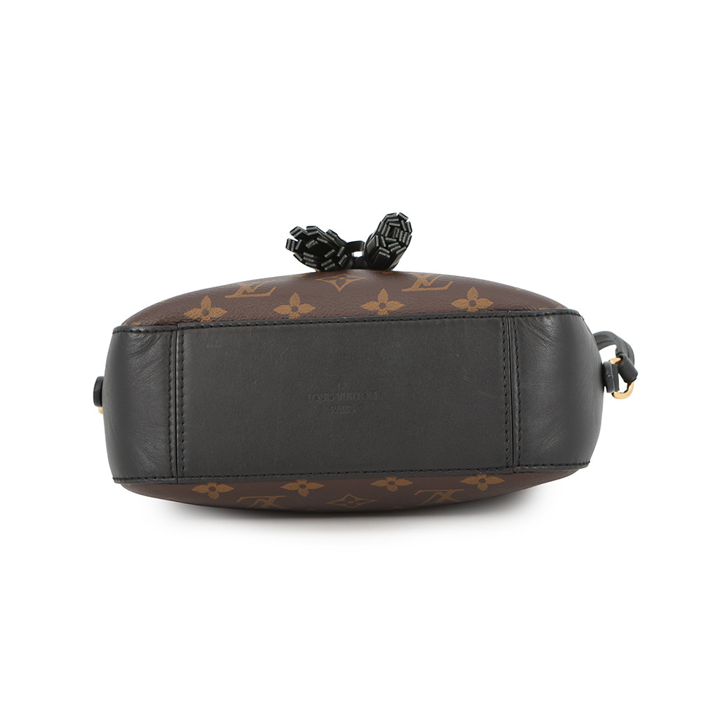 ルイヴィトン ショルダーバッグ モノグラム サントンジュ M43555 LOUIS VUITTON ヴィトン バッグ タッセル ブラック 黒